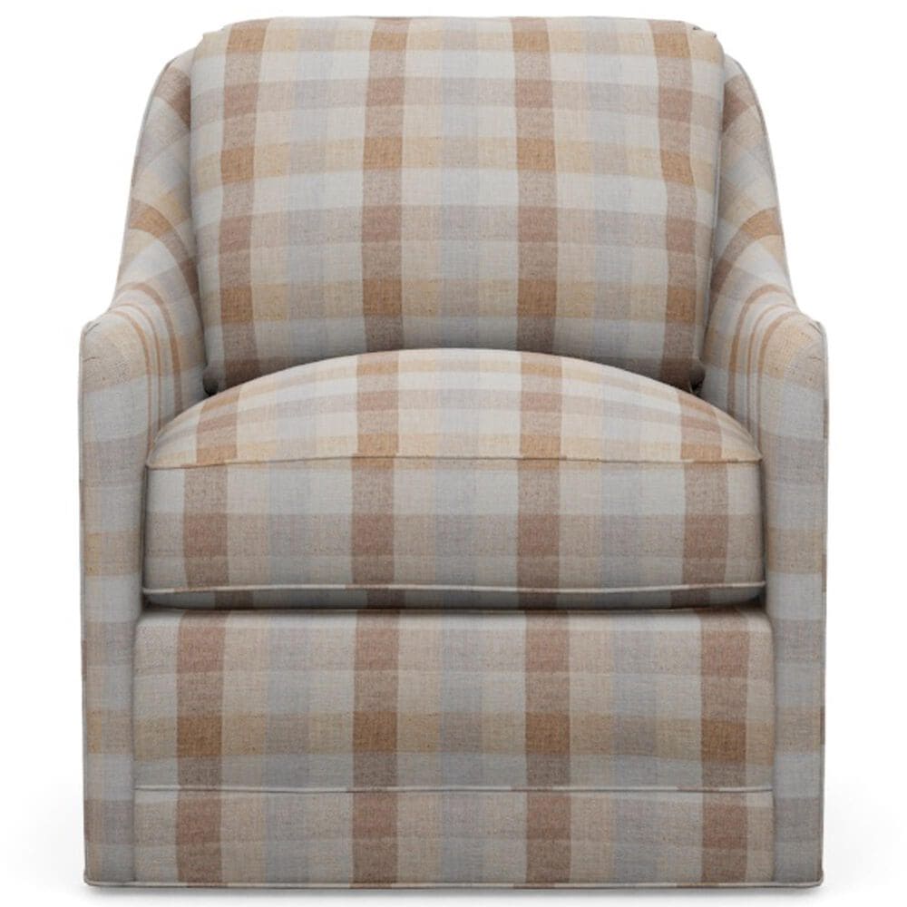 Lexington Home Brands Glenhaven Swivel Chair in Mixed Plaid, , large