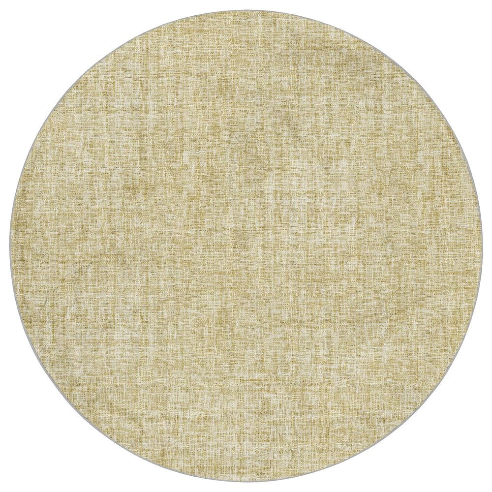 Dalyn Rug Company Voyage VY1 Wheat 8" Round Area Rug, , large