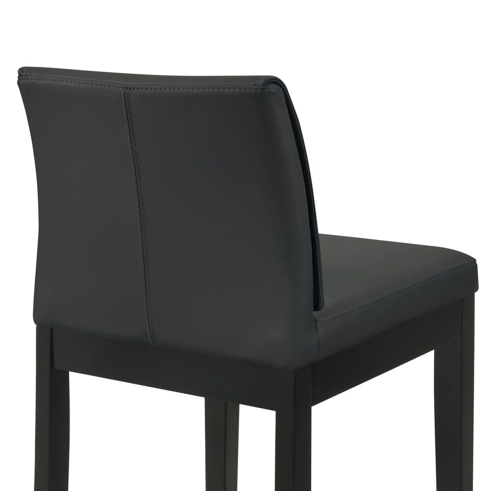 Armen Living Velena 30" Barstool in Black, , large