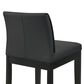Armen Living Velena 30" Barstool in Black, , large