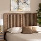Baxton Studio Harena Full Slat Headboard in Ash Walnut, , large