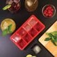HIC Kitchen Big Block Ice Tray in Dark Red, , large