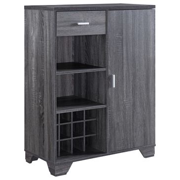 Furniture of America Mcknight Bar Cabinet in Dark Gray, , large