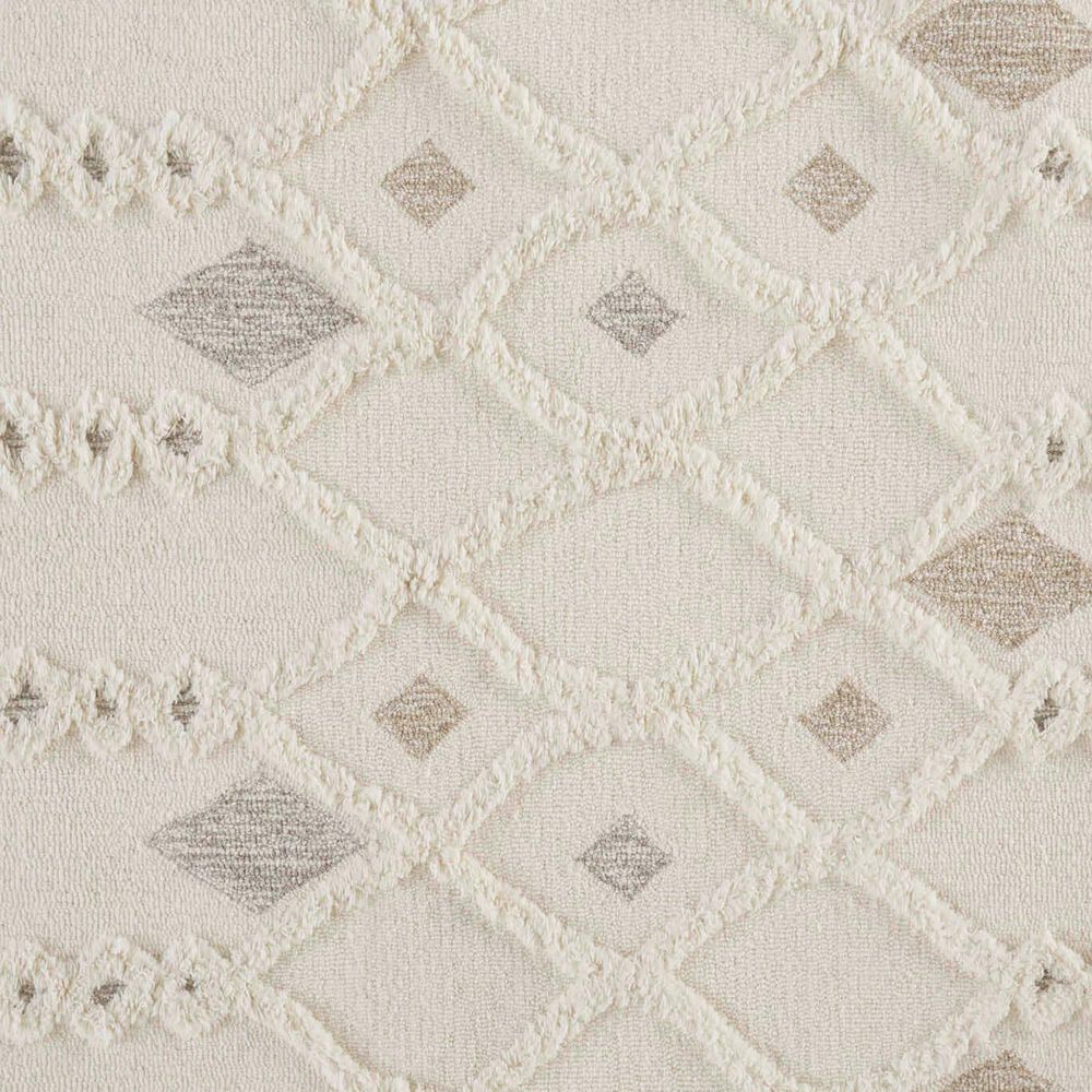 Feizy Anica 8011F 5&#39; x 8&#39; Ivory Area Rug, , large