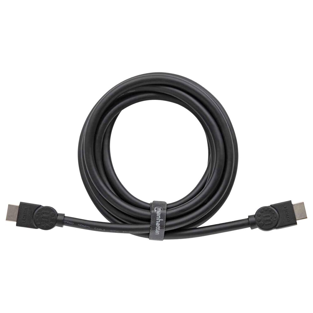 Manhattan 30" Certified Premium High Speed HDMI Cable with Ethernet in Black, , large