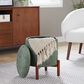 Lumisource Daniella Storage Ottoman in Green, , large