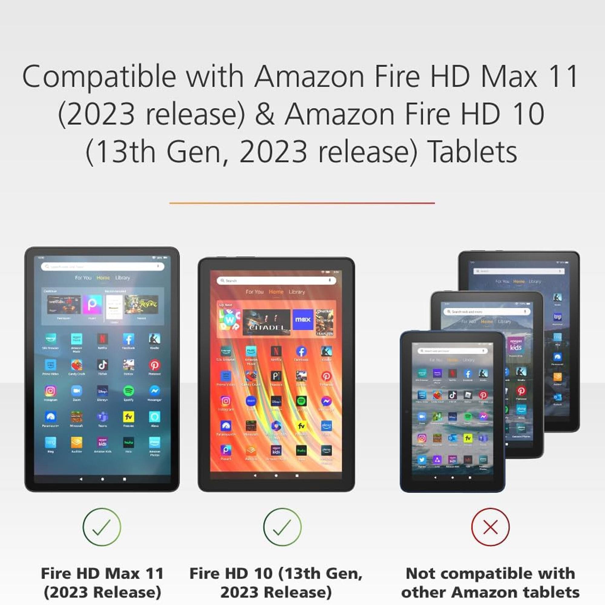 Amazon Stylus Pen for Fire Max 11 and Fire HD 10 in Gray