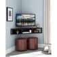 Furniture of America Shirley 46.5"  Floating TV Stand in Cappuccino, , large