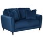 Signature Design by Ashley Enderlin Loveseat in Ink Velvet, , large
