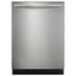 Frigidaire Gallery 3 Piece Kitchen Package with 27.8 Cu. Ft. French Door Refrigerator, 30" Front Control Gas Range with Total Convection, and 24" Built-In Bar Handle Dishwasher with CleanBoost in Stainless Steel, , large