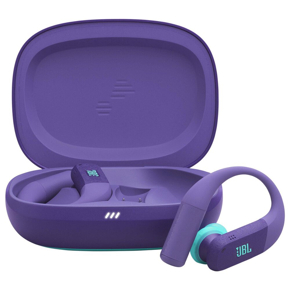 JBL Endurance Peak 4 True Wireless Earbuds in Purple, , large