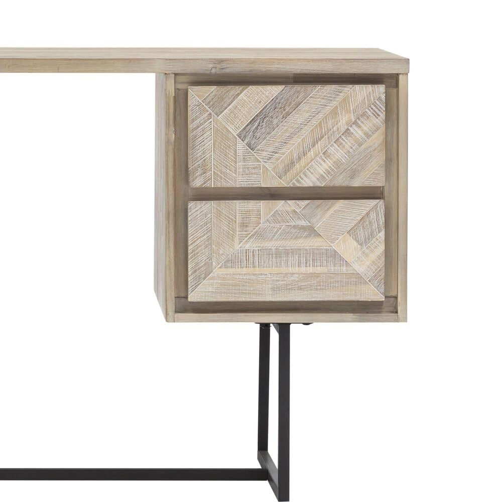 Blue River Peridot Desk in Natural Acacia, , large