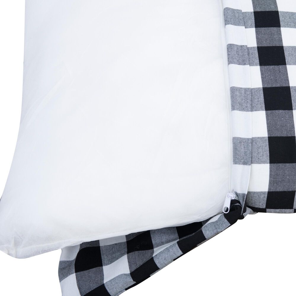 Linon Home Decor Tobin 5-Piece Nook Cushion Set in Jet Black, , large