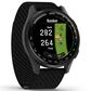 Garmin Approach S50 43mm Golf and Fitness Smartwatch Slate Aluminum Bezel Case with Black Nylon Band, , large