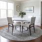 Dalyn Rug Company Karaj KJ8 8" Round Gray Indoor/Outdoor Area Rug, , large