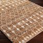 Surya Birch 5" x 7"6" Brown, Black and Cream Area Rug, , large