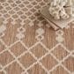 Nourison Positano Southwestern Jute 5" x 7" Indoor/Outdoor Area Rug, , large