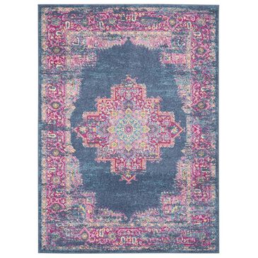 Nourison Passion PSN03 1"10" x 2" 10" Blue Area Rug, , large