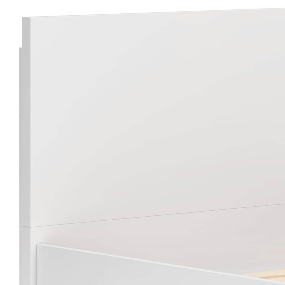 Ashley Onita Twin Platform Bed in White, , large