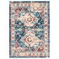 Safavieh Riviera 4"5" x 6" Blue and Gold Area Rug, , large