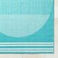 Surya Alfresco 7"3" Square Pewter, Slate and Beige Indoor/Outdoor Area Rug, , large