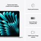 Apple MacBook Air 15-inch Laptop M4 chip - 10 Core CPU - 10 Core GPU - 16GB Memory - 256GB SSD - Silver (Latest Model), , large