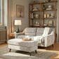 LumiSource Carly Bench Ottoman in Pewter, , large