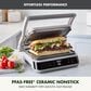 Green Pan 14.5" Advanced Contact Grill and Griddle in Graphite, , large