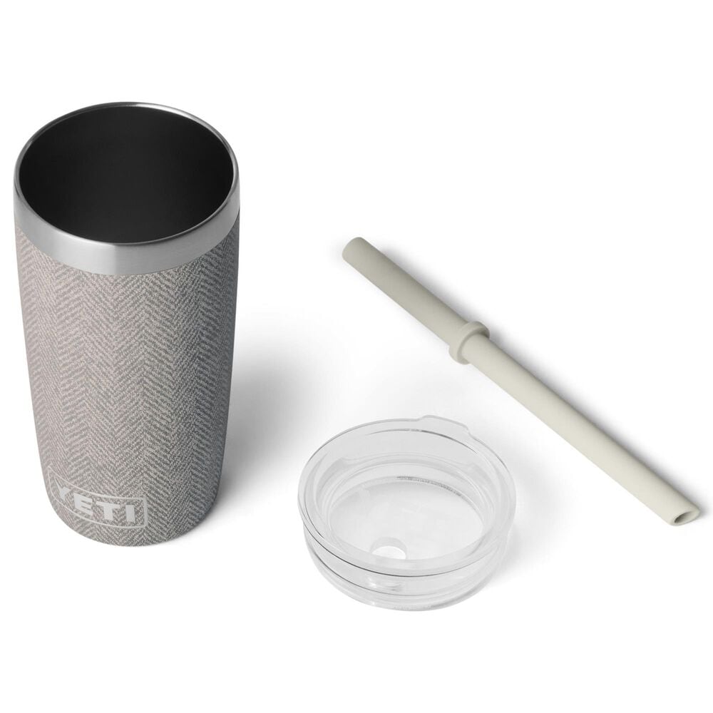 YETI Rambler Jr. 10 Oz Tumbler with Silicone Straw Lid in Riverhead Green, , large