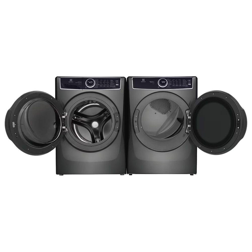 Electrolux 4.5 Cu. Ft. Front Load Washer and 8.0 Cu. Ft. Gas Dryer Laundry Pair in Titanium, , large