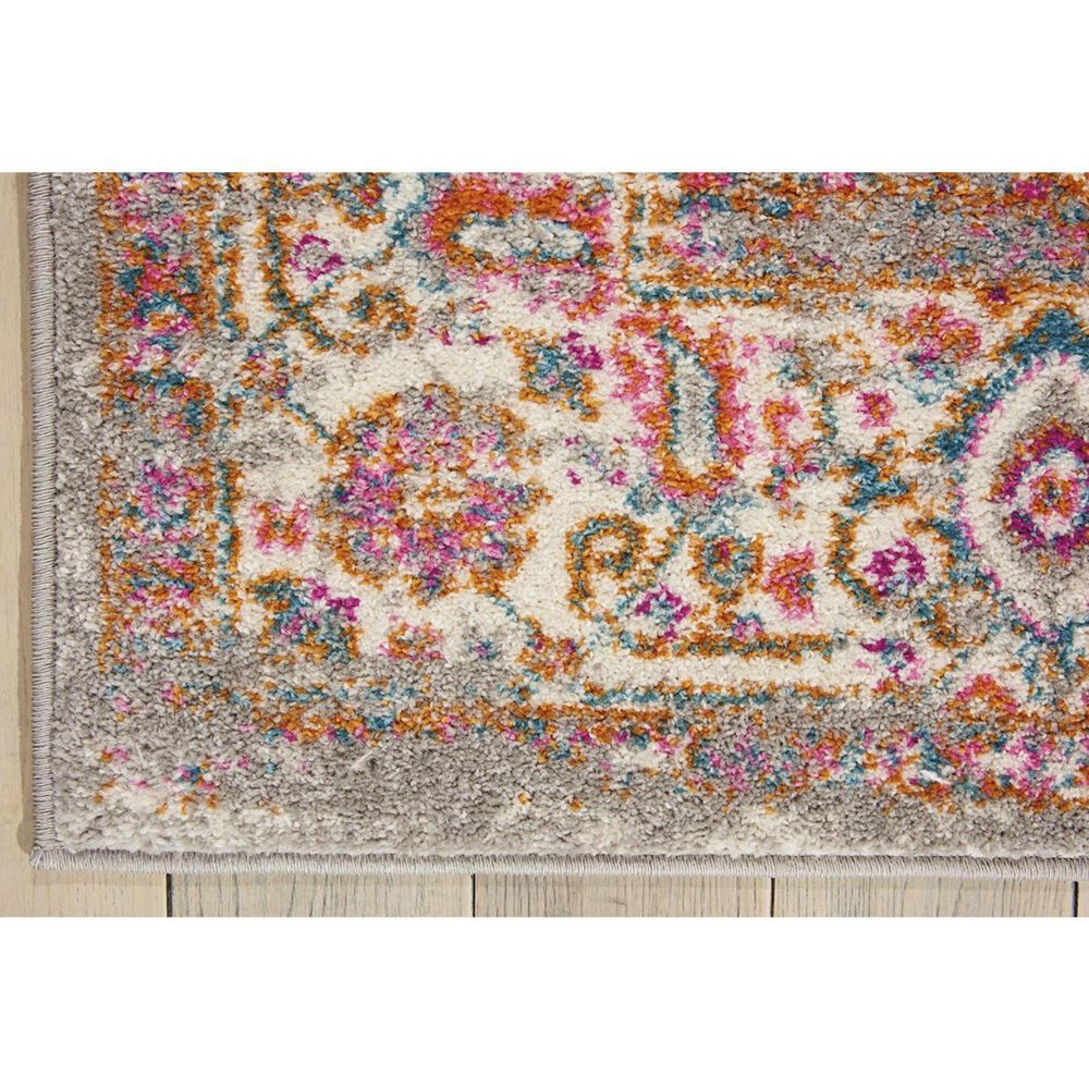 Nourison Passion PSN03 5&#39;3&quot; x 7&#39;3&quot; Grey Area Rug, , large