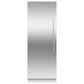 Fisher & Paykel 30" Left Hinge Door Panel Kit in Stainless Steel, , large