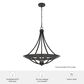 Hunter Perch Point 4-Light Pendant in Noble Bronze, , large