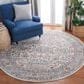 Safavieh Oregon ORE877 5"3" Round Grey and Ivory Area Rug, , large