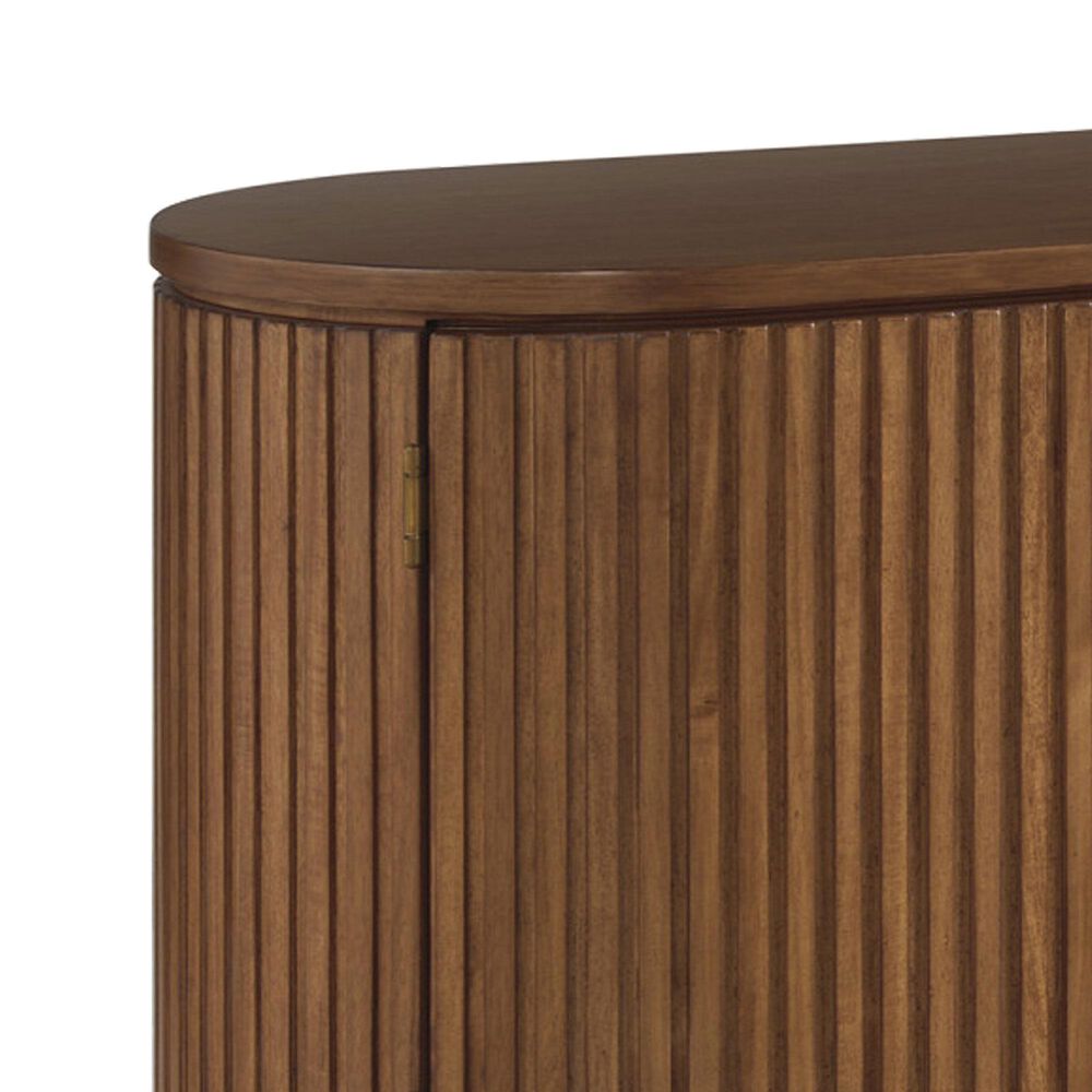 Lexington Furniture La Costa Crescent Bay 85&quot; Media Console in Marisol and Satin Gold, , large