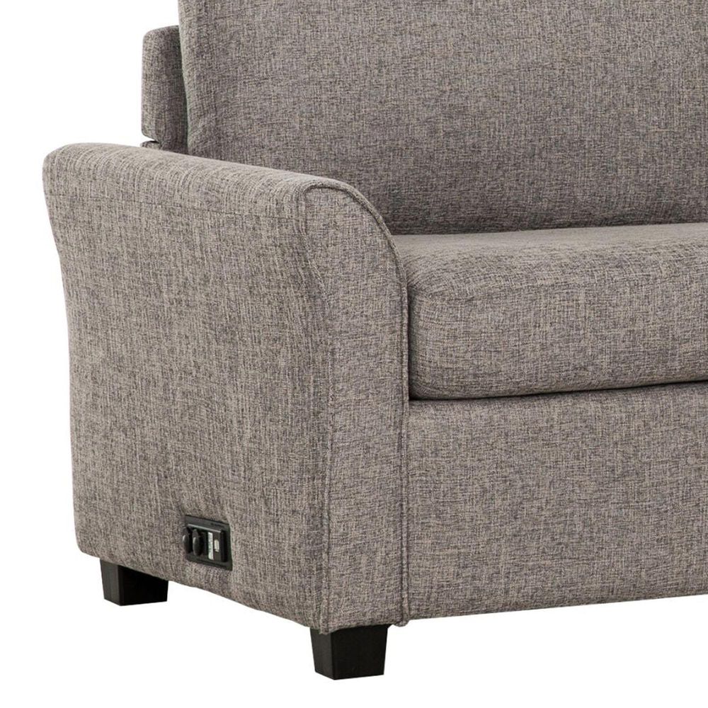 Primo International Drake Sofa Bed in Linen Dark Gray, , large