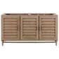 James Martin Vanities Portland 60" Double Bathroom Vanity in Whitewashed Walnut with 3 cm White Zeus Quartz Top and Rectangular Sinks, , large