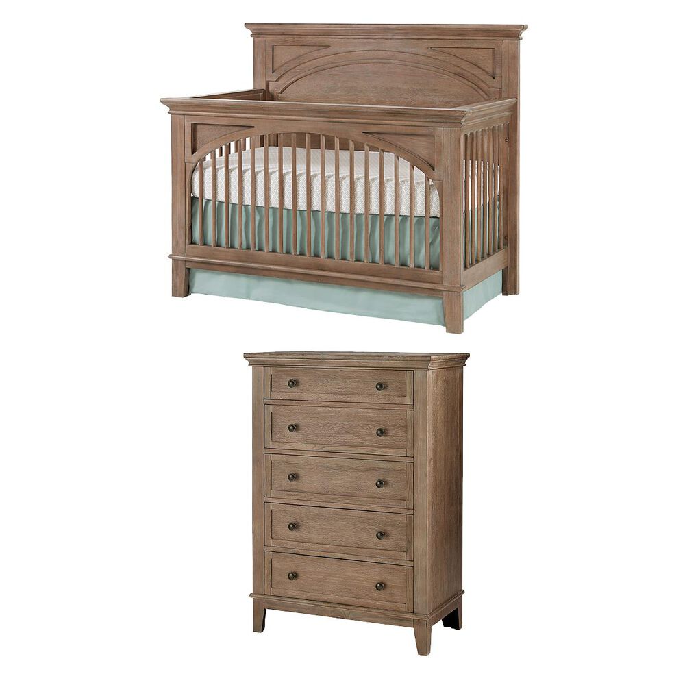 Eastern Shore Leland 2 Piece Nursery Set in Sandwashed, , large
