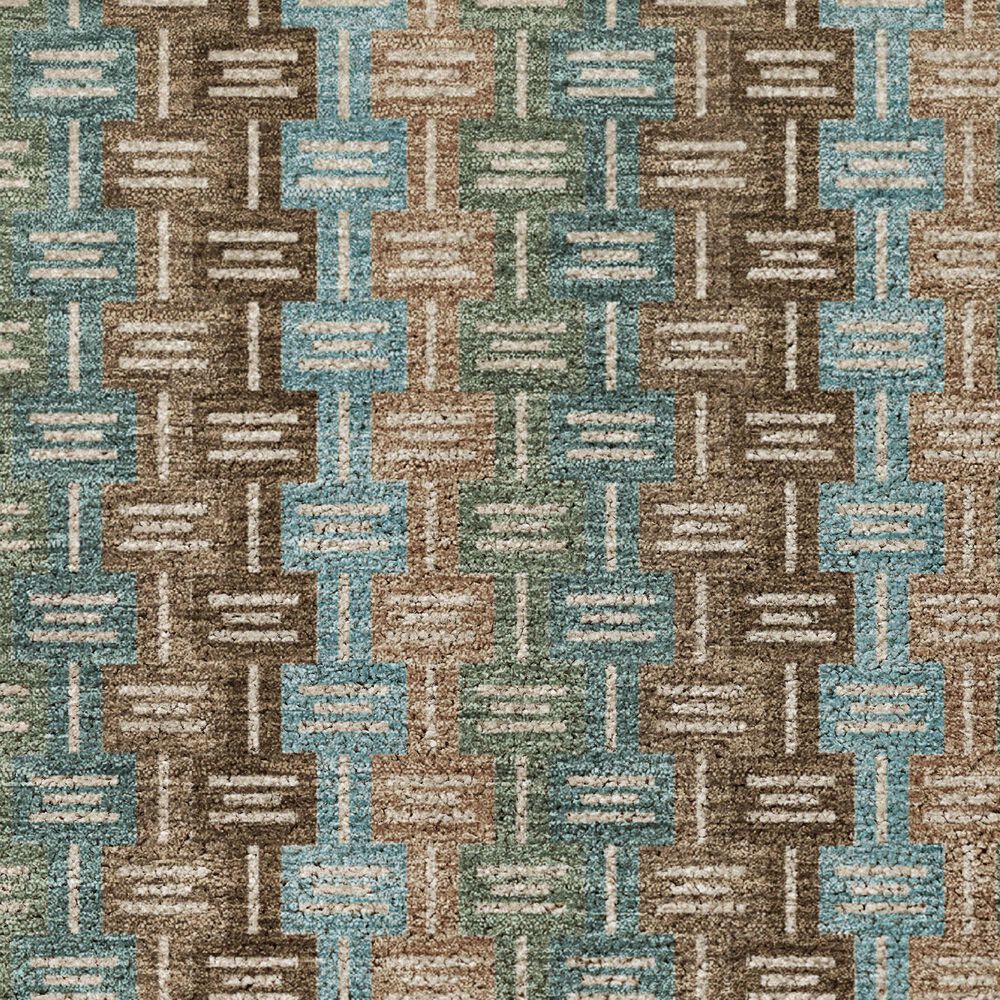 Dalyn Rug Company Kenner Brown 5' x 7'6" Area Rug, , large