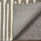 Feizy Kimball Taupe and Ivory 9" x 12" Area Rug, , large