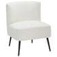 Lumisource Fran Slipper Chair in White, , large