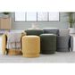 Lumisource Marla 2-Piece Upholstered Ottoman Set in Light Green, , large