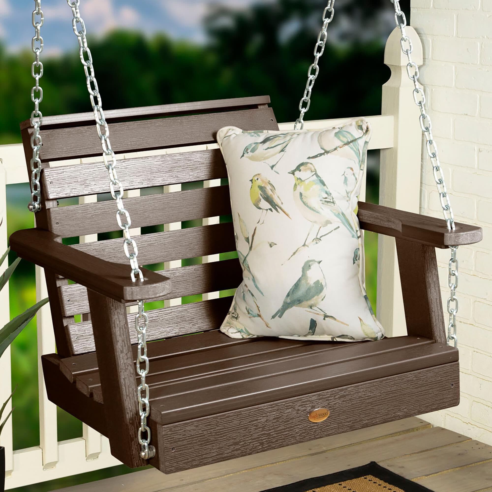 Wooden Swing Sets For Backyard Highwood Weatherly Porch Swing,