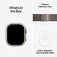 Apple Watch Ultra 2 GPS + Cellular 49mm Natural Titanium Case with Natural Titanium Milanese Loop - L, , large