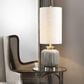 Uttermost Zahlia Table Lamp in Aged Grey, , large