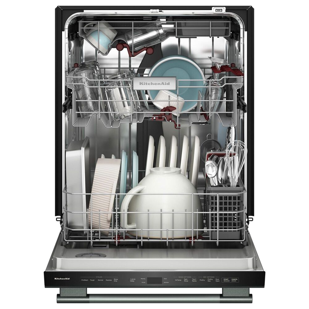 KitchenAid 24&quot; Third Rack Dishwasher with Bar Handle, Advanced ProDry System and Ultra-Bright LED Lighting in Juniper, , large