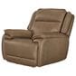 Ashley Glencroft Power Recliner with Adjustable Headrest in Sahara, , large