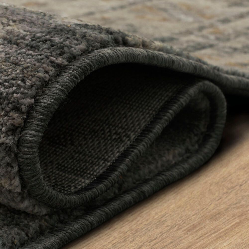 Karastan Echo Milo 2&#39;7&quot; x 7&#39;3&quot; Grey Runner, , large