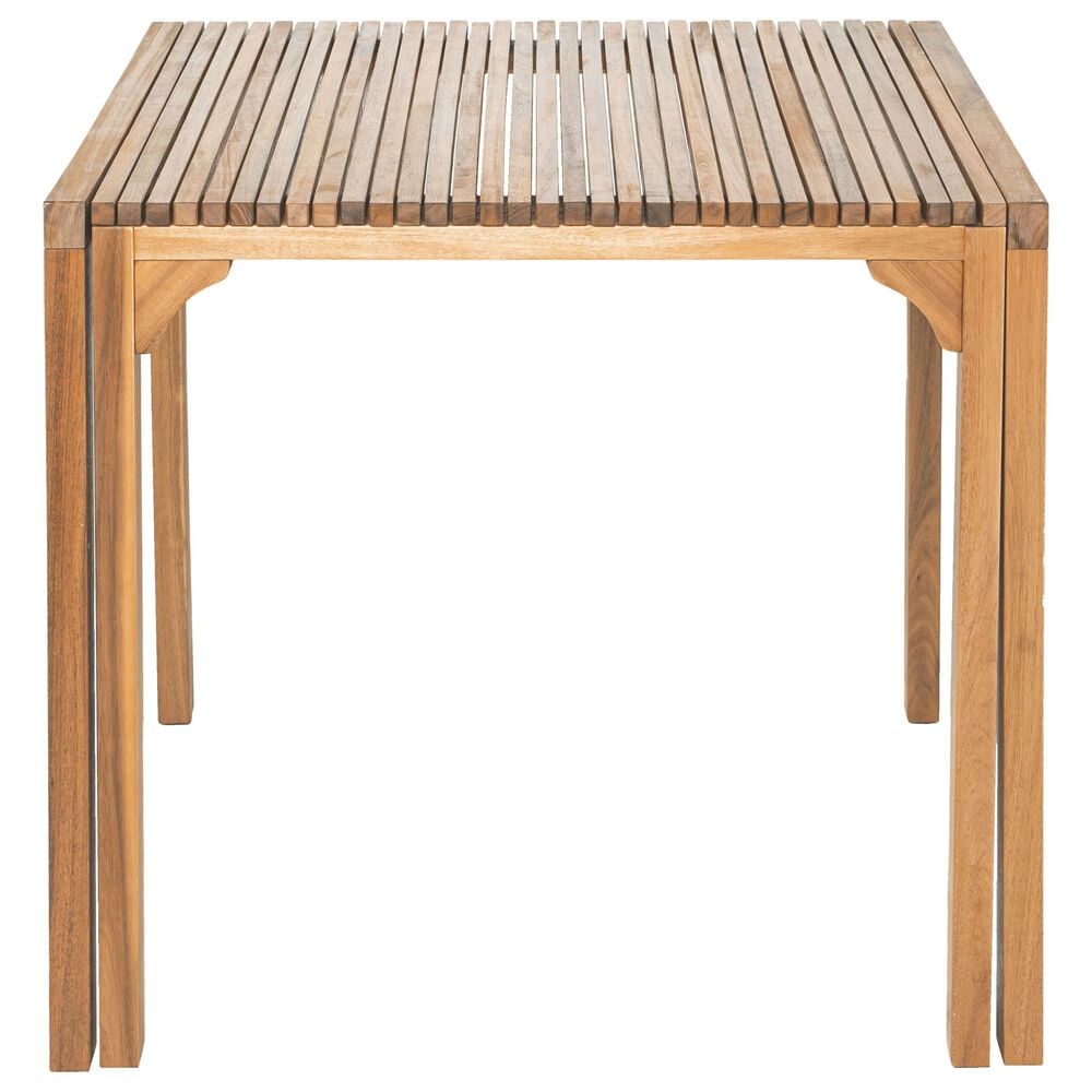 Zuo Modern Riviera Extendable Dining Table in Natural - Table Only, , large