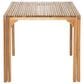 Zuo Modern Riviera Extendable Dining Table in Natural - Table Only, , large